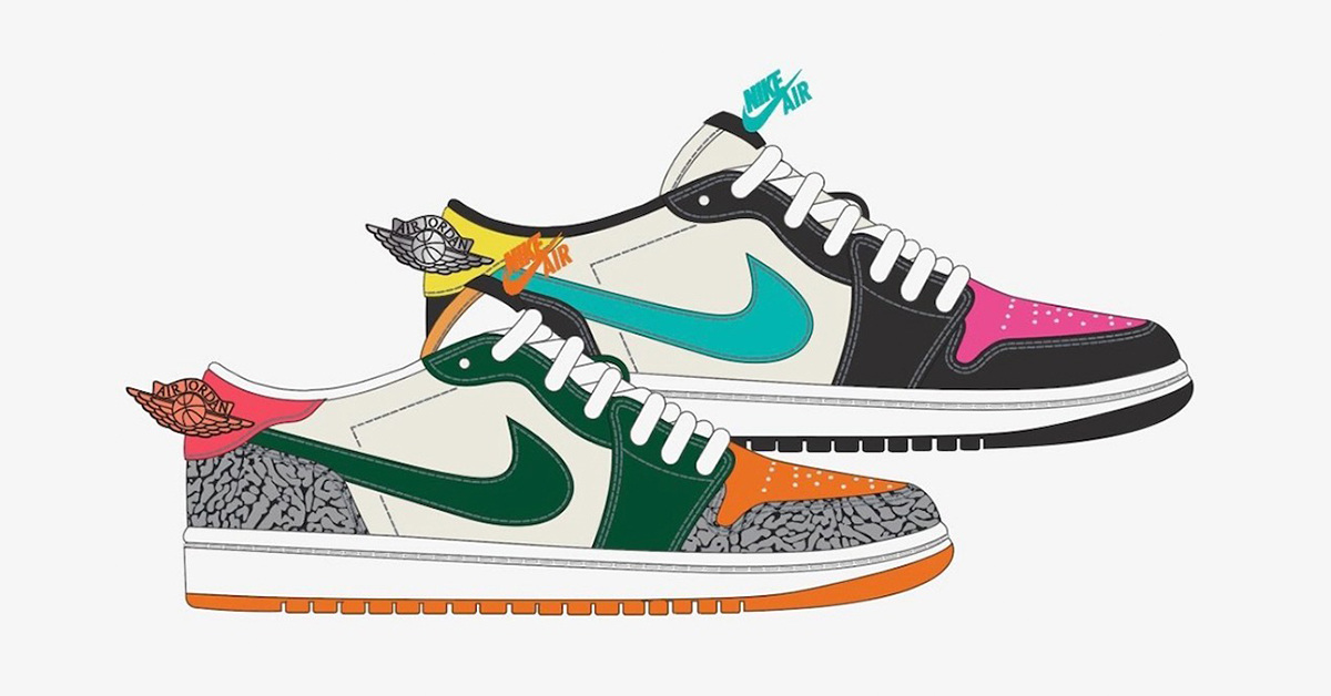 Angeblich plant SoleFly eine „What The“-Version des Air Jordan 1 Low